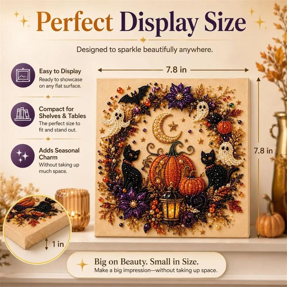 🎃 Halloween Pearl Diamond Art DIY Kit 👻