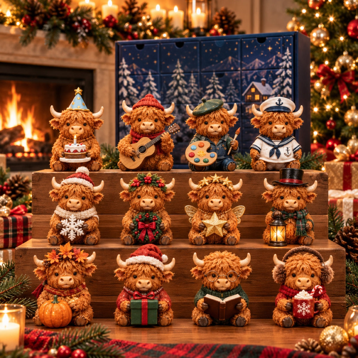 By Christmas Eve You Have a Full Collection of 24