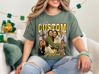 Custom Vintage Bootleg Mom Tee – Personalized Photo & Name, Premium Gift
