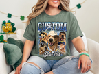 Custom Vintage Bootleg Pet Photo + Name Tee