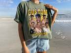 Custom Vintage Bootleg Photo + Name Tee