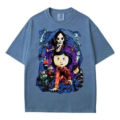 Movie Other Mother Character Collage Graphic Unisex Tee – view 5