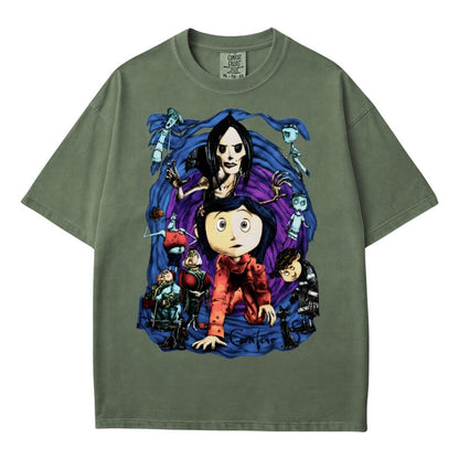 Movie Other Mother Character Collage Graphic Unisex Tee – view 4