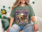 Custom Vintage Bootleg Pet Photo + Name Tee