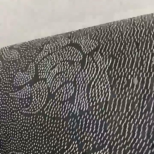 Dotted non-slip backing