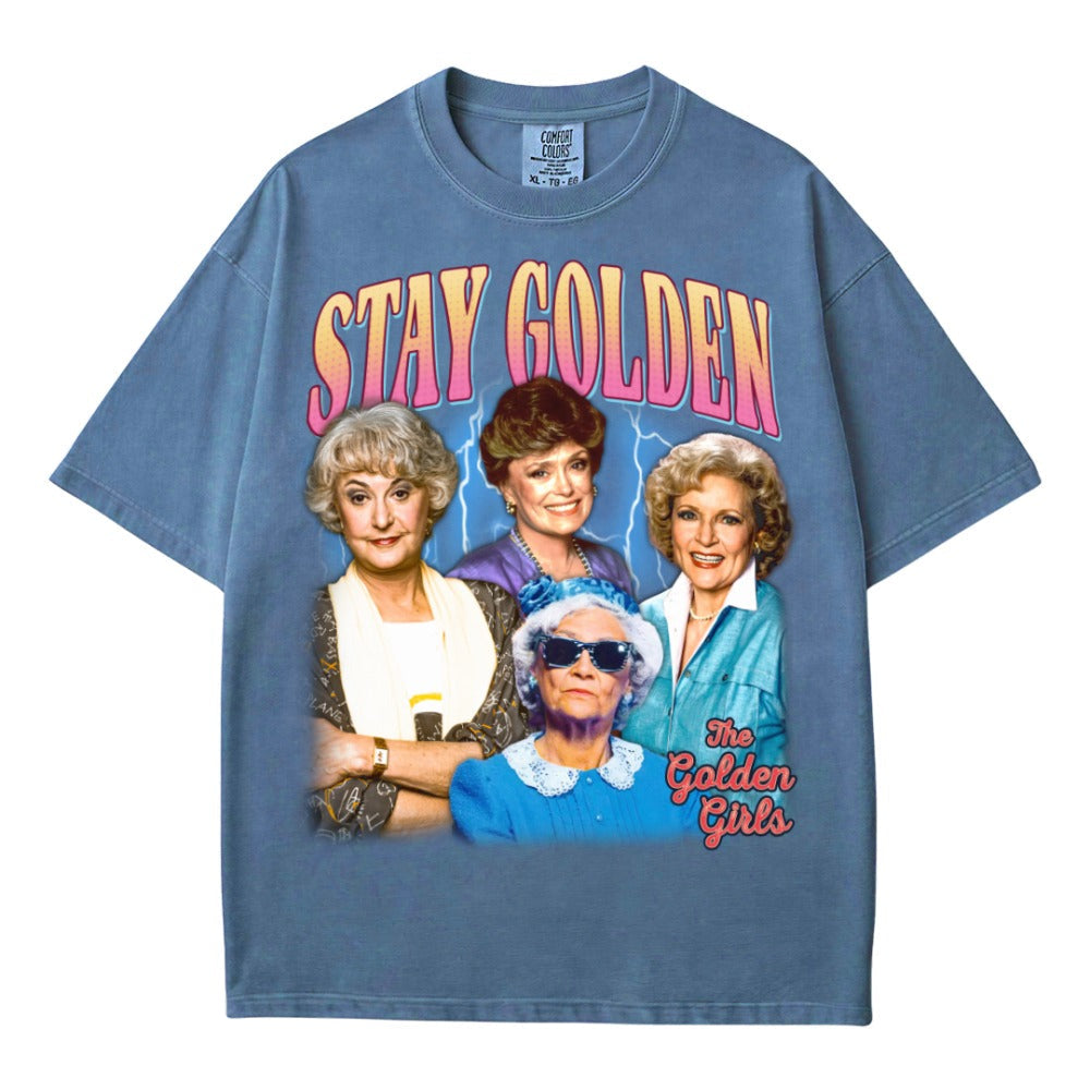 Stay Golden | The Golden Girls Movie Photo Bootleg 90s T-shirt
