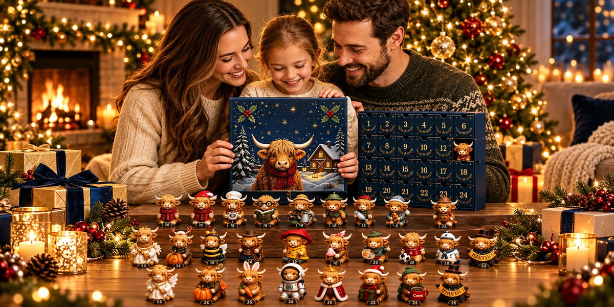 7 Reasons Families Are Ditching Chocolate Advent Calendars for These Tiny Highland Cows