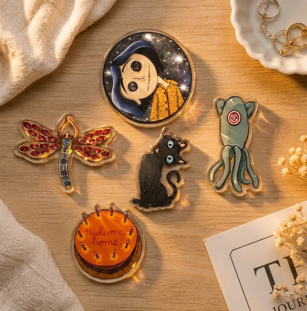 NEW | Movie Fridge Magnets, Cute Halloween Decor, Kawaii Kitchen Decor, Unique Gift
