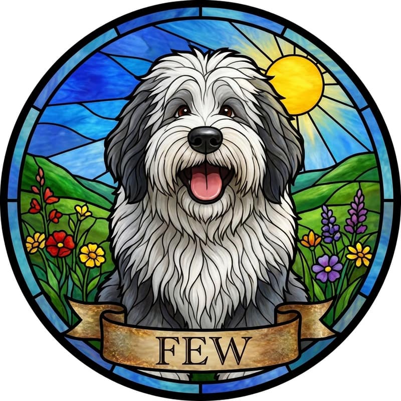 Custom Photo Portrait Dog Cat At The Rainbow Bridge Memorial - Personalized Stained Glass Window Hanging Suncatcher