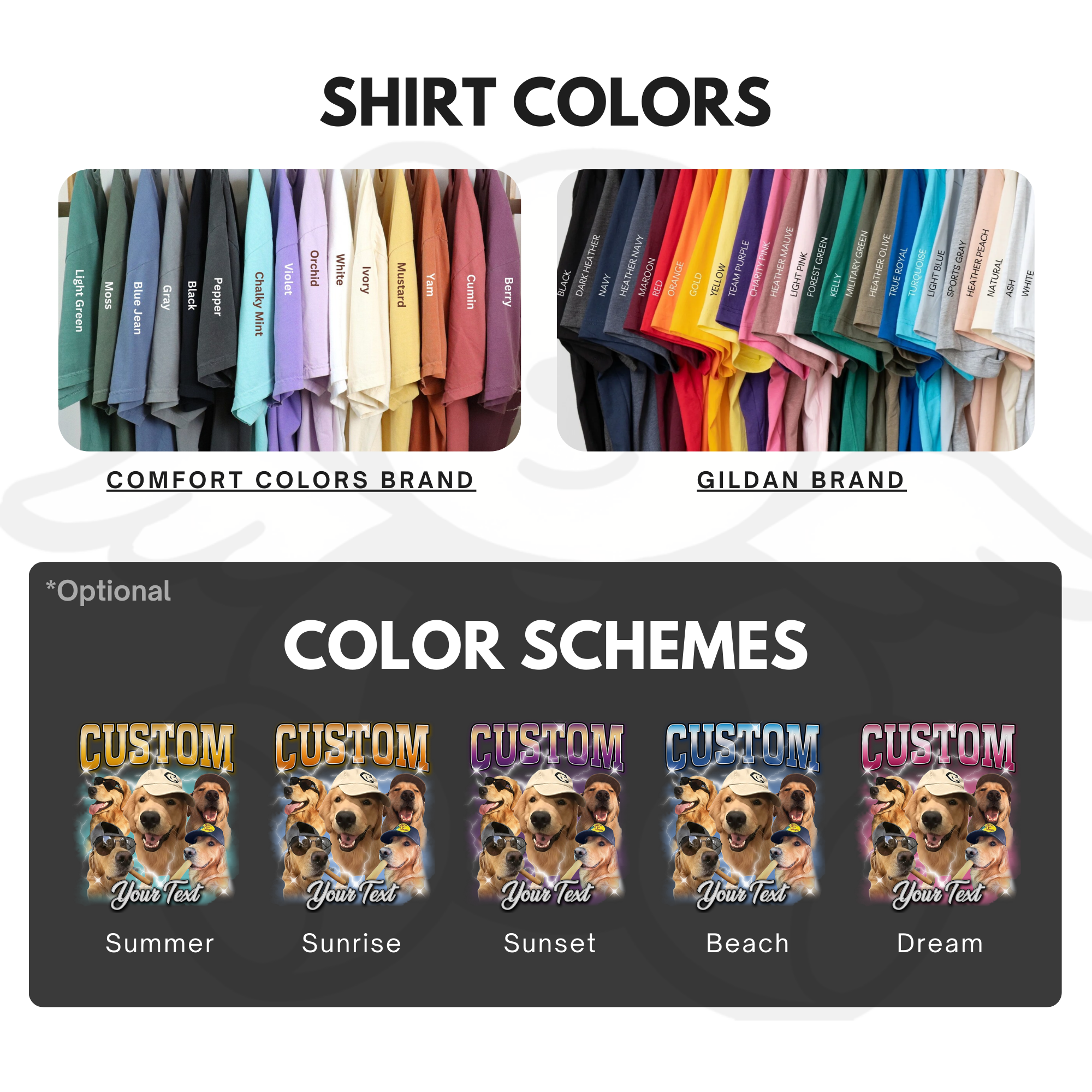 Custom Vintage Bootleg Pet Photo + Name Tee